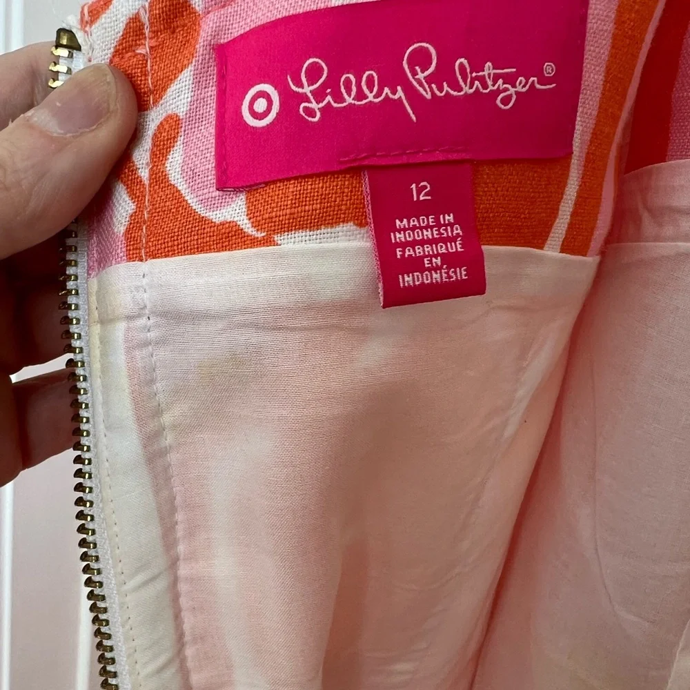 ☀️ Lilly Pulitzer for Target Giraffe Print shift dress ☀️ - Picture 4 of 9